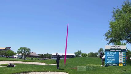 Rasmus Højgaard | Round 2 | 18th hole | Shot 2 | 2025 THE CJ CUP