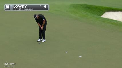 Shane Lowry | Round 2 | 18th hole | Shot 4 | 2025 TOUR Championship
