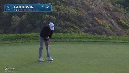 Noah Goodwin | Round 4 | 3rd hole | Shot 6 | 2025 Farmers