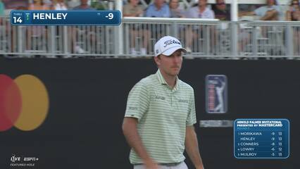 Russell Henley | Round 3 | 14th hole | Shot 3 | 2025 Arnold Palmer Invitational