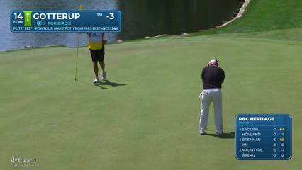 Chris Gotterup | Round 1 | 14th hole | Shot 2 | 2026 RBC Heritage
