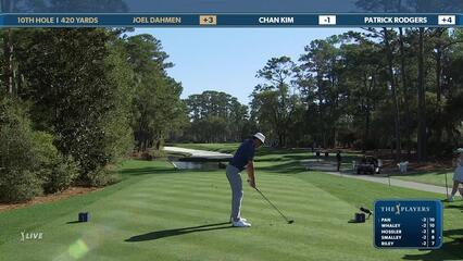 Joel Dahmen | Round 1 | 10th hole | Shot 1 | 2025 THE PLAYERS