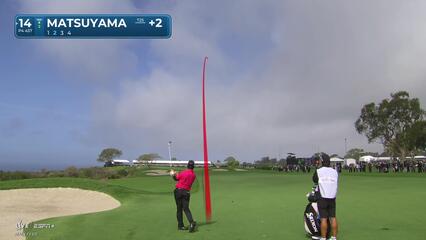 Hideki Matsuyama | Round 2 | 14th hole | Shot 2 | 2025 Genesis