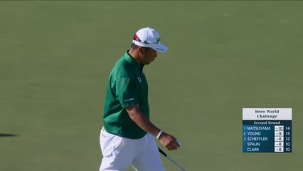 Hideki Matsuyama | Round 2 | 14th hole | Shot 3 | 2025 Hero World Challenge