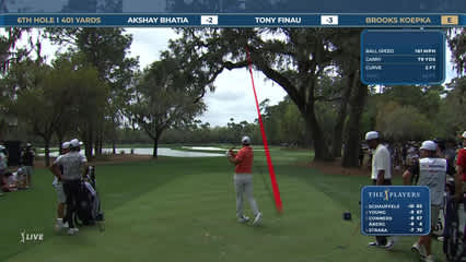 Brooks Koepka | Round 2 | 6th hole | Shot 1 | 2026 THE PLAYERS
