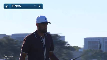 Tony Finau | Round 4 | 3rd hole | Shot 2 | 2026 Farmers