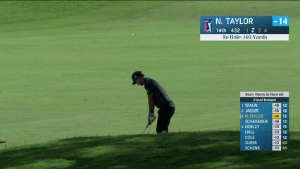 Nick Taylor | Round 4 | 14th hole | Shot 2 | 2025 Sony Open