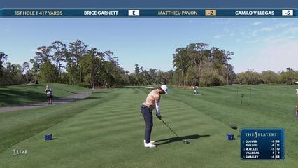 Matthieu Pavon | Round 1 | 1st hole | Shot 1 | 2025 THE PLAYERS