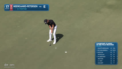 Rasmus Neergaard-Petersen | Round 2 | 17th hole | Shot 3 | 2026 Cognizant Classic