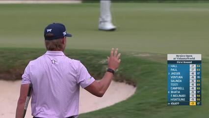 Jake Knapp | Round 1 | 18th hole | Shot 3 | 2025 Mexico Open
