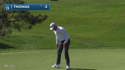 Justin Thomas | Round 3 | 13th hole | Shot 4 | 2025 Genesis