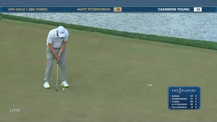 Matt Fitzpatrick | Round 4 | 4th hole | Shot 3 | 2026 THE PLAYERS