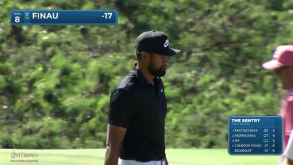 Tony Finau | Round 4 | 8th hole | Shot 3 | 2025 The Sentry