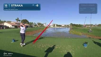 Sepp Straka | Round 2 | 15th hole | Shot 1 | 2025 Cognizant Classic