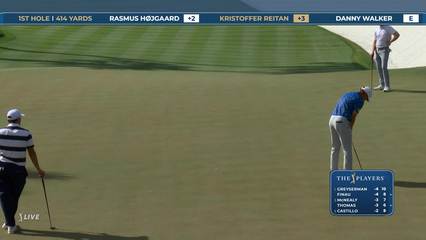 Kristoffer Reitan | Round 1 | 1st hole | Shot 4 | 2026 THE PLAYERS