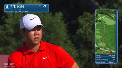 Tom Kim | Round 3 | 5th hole | Shot 1 | 2025 3M Open