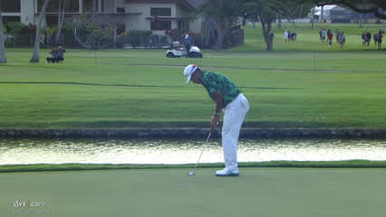 Hideki Matsuyama | Round 3 | 3rd hole | Shot 4 | 2026 Sony Open