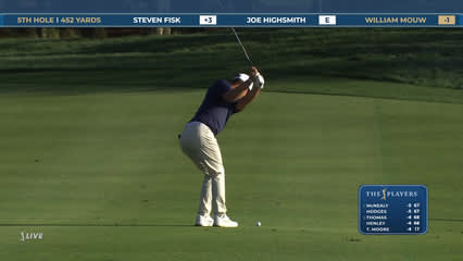 William Mouw | Round 1 | 5th hole | Shot 2 | 2026 THE PLAYERS