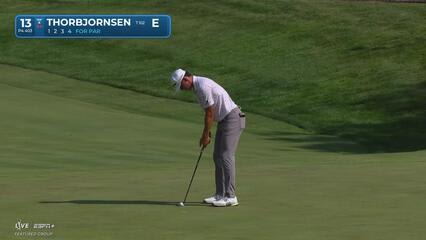 Michael Thorbjornsen | Round 1 | 13th hole | Shot 4 | 2025 John Deere