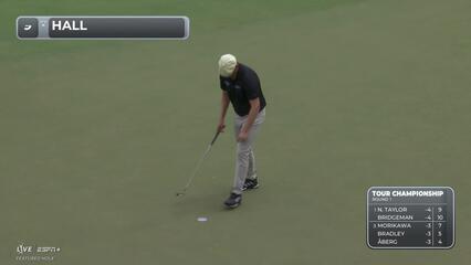 Harry Hall | Round 1 | 9th hole | Shot 4 | 2025 TOUR Championship