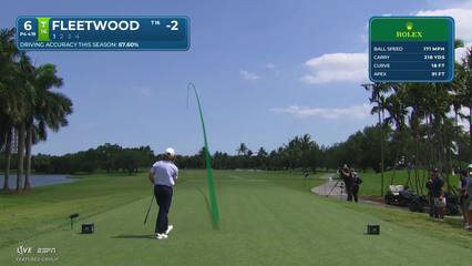 Tommy Fleetwood | Round 1 | 6th hole | Shot 1 | 2026 Cadillac