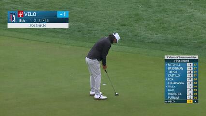 Kevin Velo | Round 1 | 5th hole | Shot 4 | 2025 Valspar