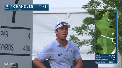 Will Chandler | Round 4 | 7th hole | Shot 1 | 2025 Charles Schwab