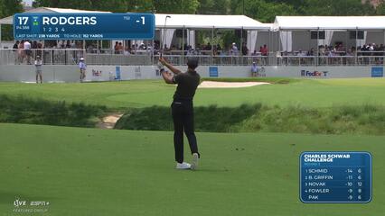 Patrick Rodgers | Round 3 | 17th hole | Shot 2 | 2025 Charles Schwab