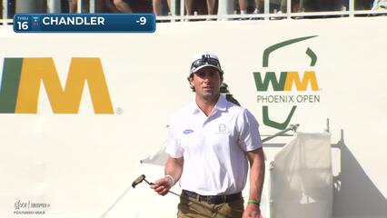 Will Chandler | Round 3 | 16th hole | Shot 3 | 2025 WM Phoenix Open