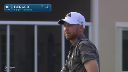 Daniel Berger | Round 1 | 16th hole | Shot 3 | 2025 Cognizant Classic