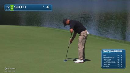 Adam Scott | Round 4 | 17th hole | Shot 5 | 2026 Truist Championship
