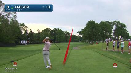 Stephan Jaeger | Round 1 | 8th hole | Shot 1 | 2025 Rocket Classic