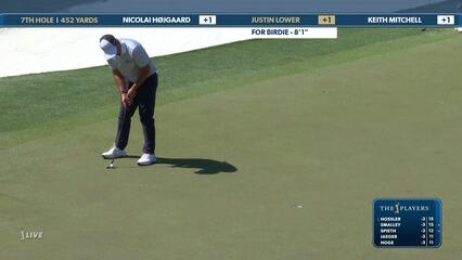 Justin Lower | Round 1 | 7th hole | Shot 3 | 2025 THE PLAYERS