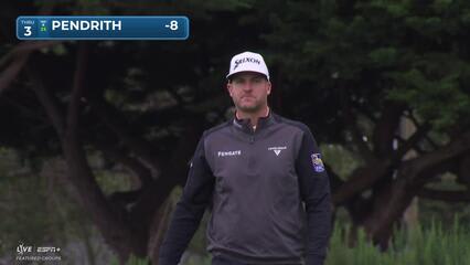 Taylor Pendrith | Round 3 | 3rd hole | Shot 4 | 2025 AT&T Pebble Beach