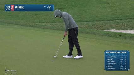 Chris Kirk | Round 4 | 10th hole | Shot 4 | 2026 Valero