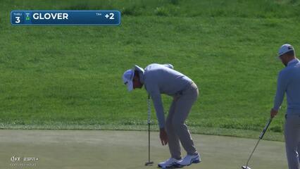 Lucas Glover | Round 4 | 3rd hole | Shot 3 | 2025 Truist Championship