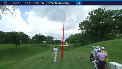 Zach Johnson | Round 3 | 3rd hole | Shot 1 | 2025 John Deere