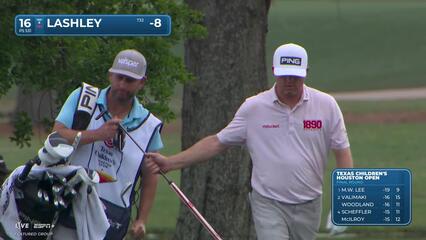 Nate Lashley | Round 4 | 16th hole | Shot 2 | 2025 Houston Open