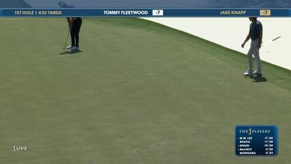 Jake Knapp | Round 3 | 1st hole | Shot 3 | 2025 THE PLAYERS