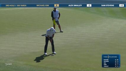 Michael Kim | Round 1 | 3rd hole | Shot 4 | 2025 THE PLAYERS