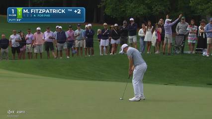 Matt Fitzpatrick | Round 3 | 1st hole | Shot 4 | 2026 Truist Championship