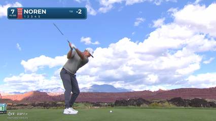 Alex Noren | Round 1 | 7th hole | Shot 1 | 2025 Bank of Utah