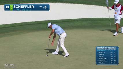 Scottie Scheffler | Round 4 | 15th hole | Shot 3 | 2026 Arnold Palmer