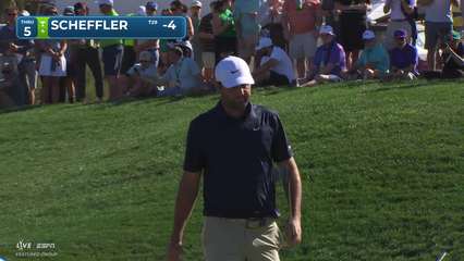 Scottie Scheffler | Round 3 | 5th hole | Shot 4 | 2026 WM Phoenix Open