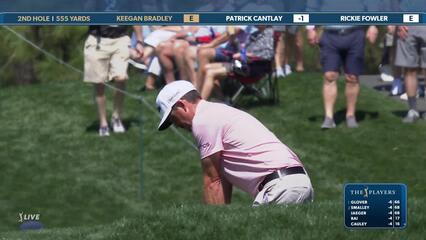 Keegan Bradley | Round 1 | 2nd hole | Shot 3 | 2025 THE PLAYERS