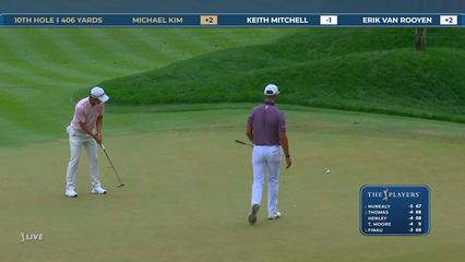 Michael Kim | Round 1 | 10th hole | Shot 4 | 2026 THE PLAYERS