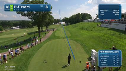 Andrew Putnam | Round 4 | 18th hole | Shot 1 | 2026 John Deere