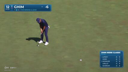 Doug Ghim | Round 1 | 12th hole | Shot 2 | 2025 John Deere