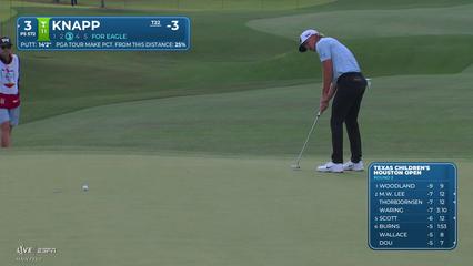 Jake Knapp | Round 2 | 3rd hole | Shot 3 | 2026 Texas Children's