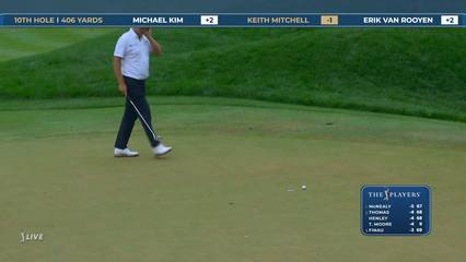 Keith Mitchell | Round 1 | 10th hole | Shot 4 | 2026 THE PLAYERS